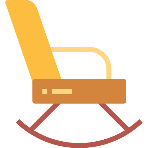 bujane krzesło Smalllikeart Flat ikona
