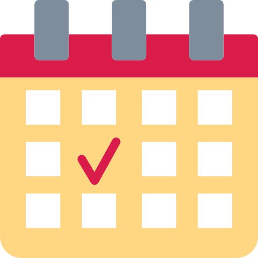 kalender Smalllikeart Flat icon