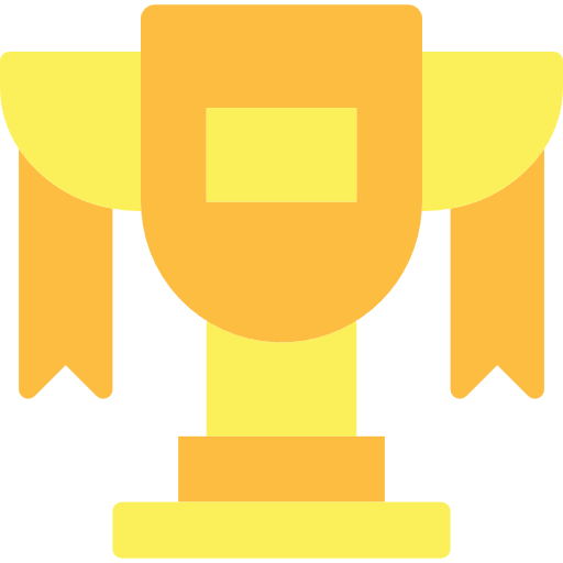 Trophy Smalllikeart Flat icon