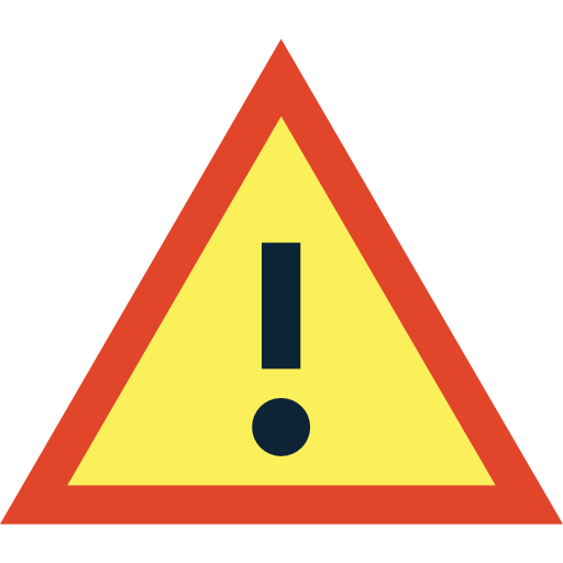 Предупреждение Smalllikeart Flat иконка