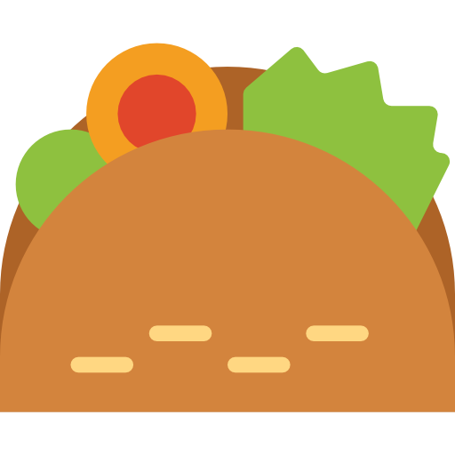 taco Smalllikeart Flat icoon