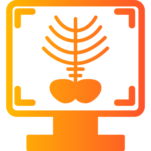 promieniowanie rentgenowskie Generic Flat Gradient ikona