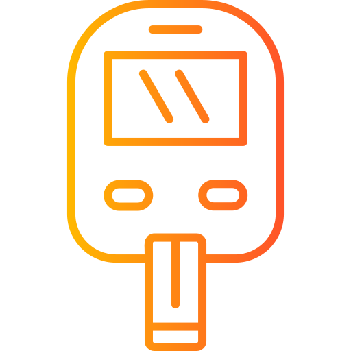 glucometer Generic Gradient icoon