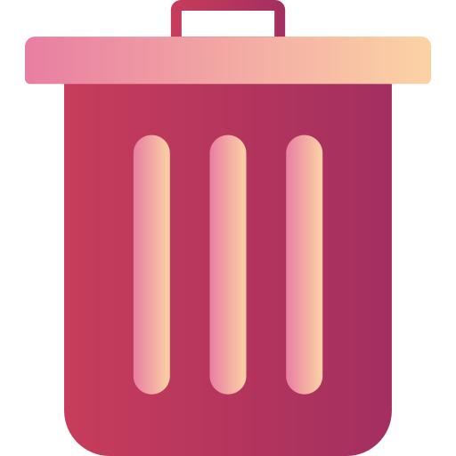 ゴミ箱 Generic Flat Gradient icon