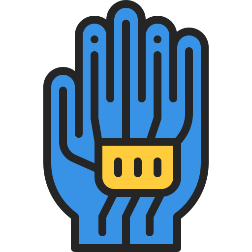 Wired glove Generic Outline Color icon