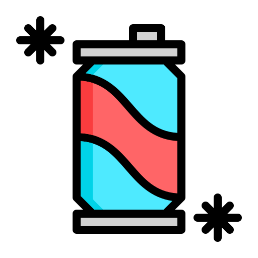 refrigerante Generic Outline Color Ícone