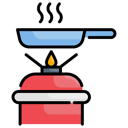 kuchenka do gotowania Generic Outline Color ikona