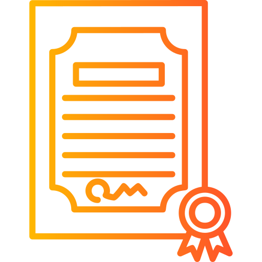 Сертификат Generic Gradient иконка
