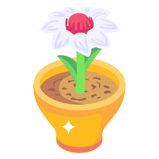 Plant pot Generic Isometric icon