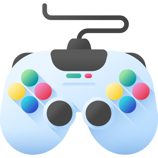 ゲームパッド 3D Color icon