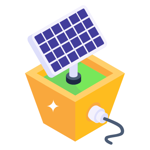 energía solar Generic Isometric icono