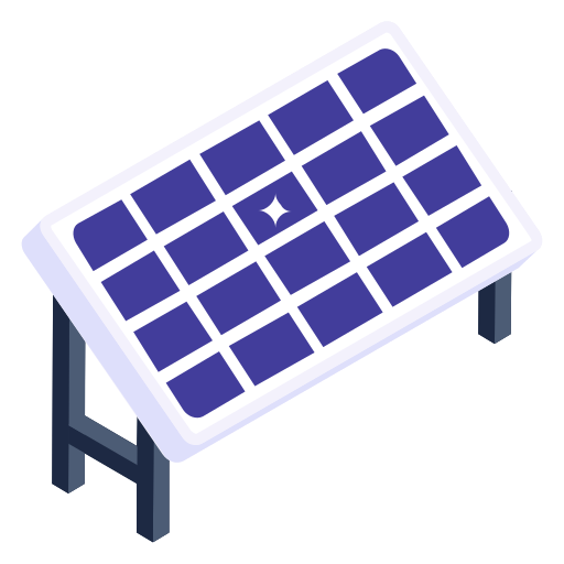 energia słoneczna Generic Isometric ikona