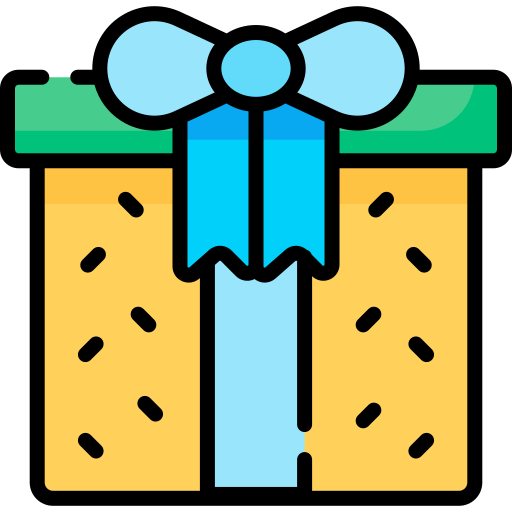 Giftbox Special Lineal color icon