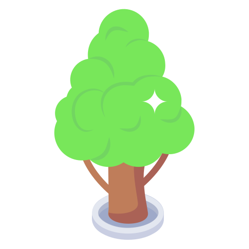 Árbol Generic Isometric icono