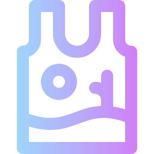 Tank top Super Basic Rounded Gradient icon