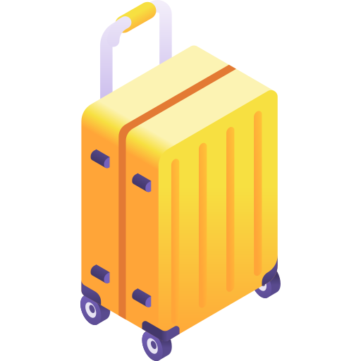 bagage Gradient Isometric Gradient icoon