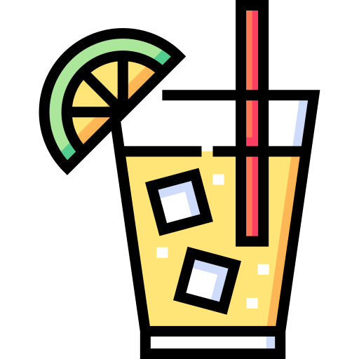 Soft drink Detailed Straight Lineal color icon