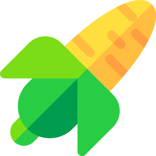 Corn Basic Rounded Flat icon