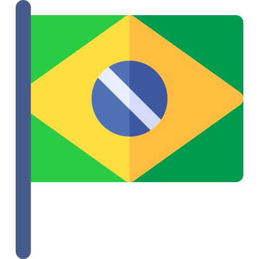 brasilien Basic Rounded Flat icon