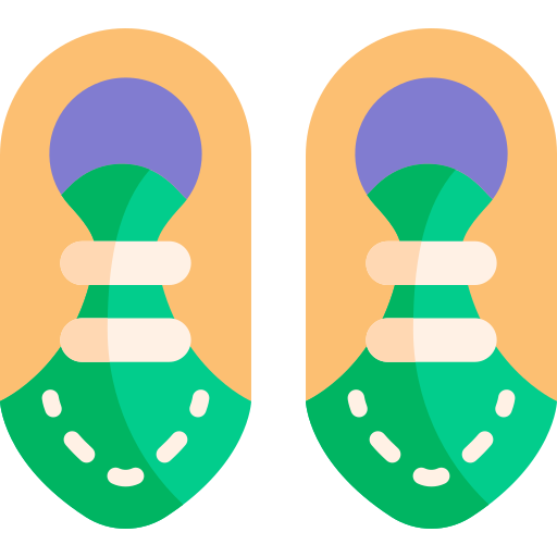 신발 Kawaii Flat icon