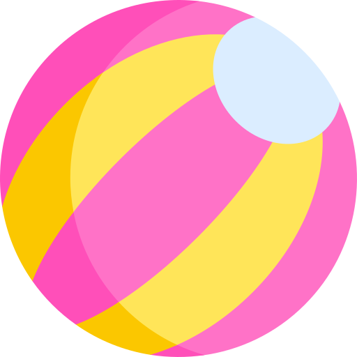 Beach ball Special Flat icon