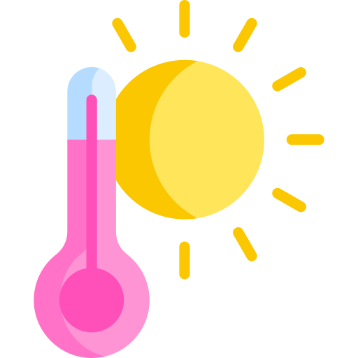 heiße temperatur Special Flat icon