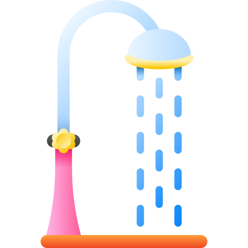 シャワー 3D Color icon