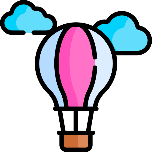 熱気球 Special Lineal color icon