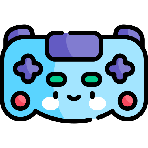 video gioco Kawaii Lineal color icona