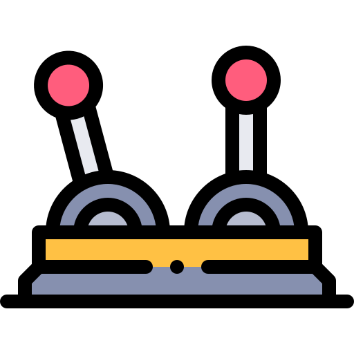 Lever Detailed Rounded Lineal color icon