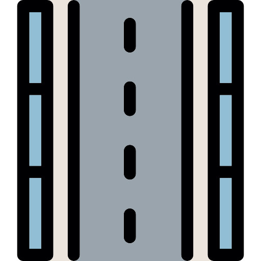 autobahn Generic Outline Color icon