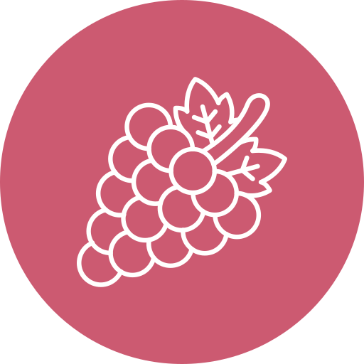 winogrona Generic Flat ikona