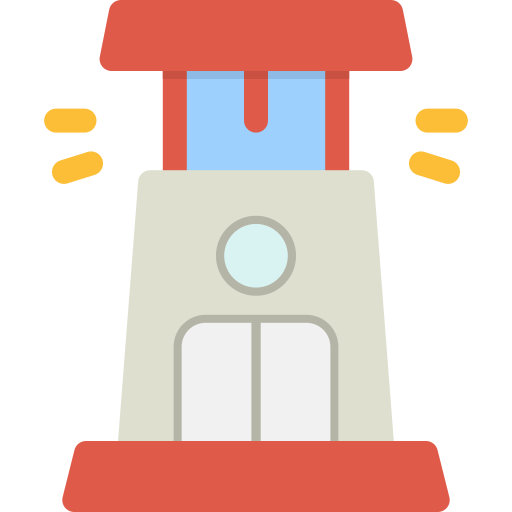 Lighthouse Generic Flat icon