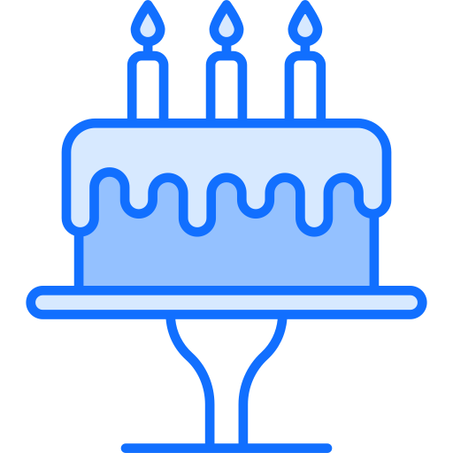 gâteau Generic Blue Icône
