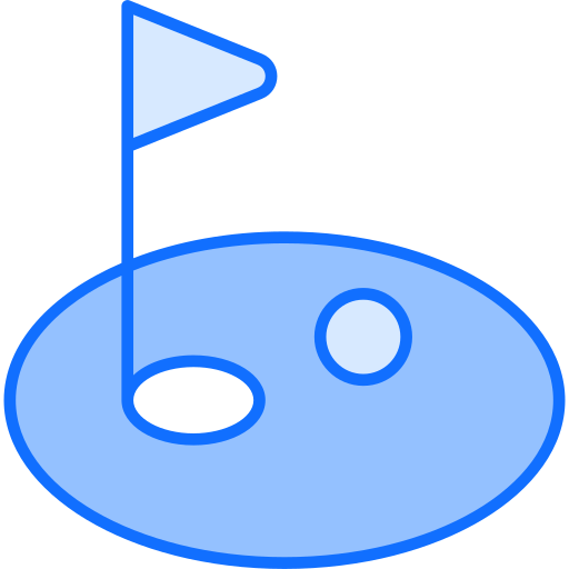 Поле для гольфа Generic Blue иконка