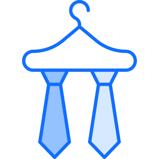 cravates Generic Blue Icône