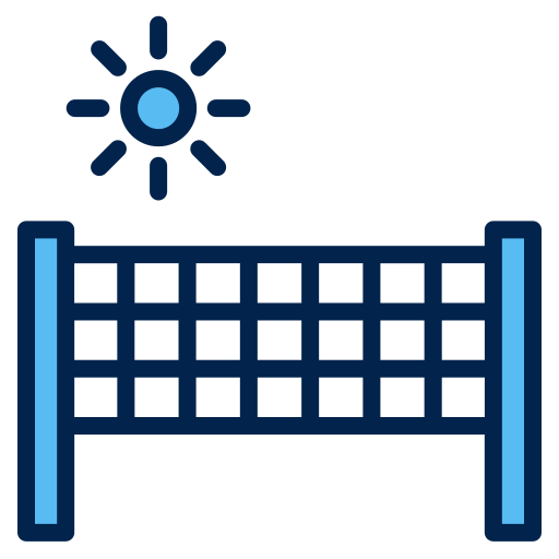 volley-netz Generic Blue icon
