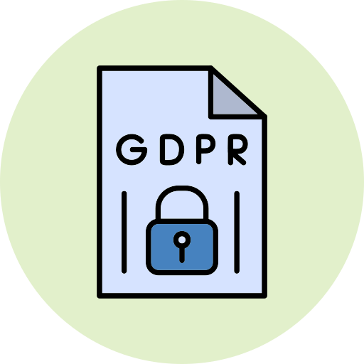 gdpr Generic Outline Color icon