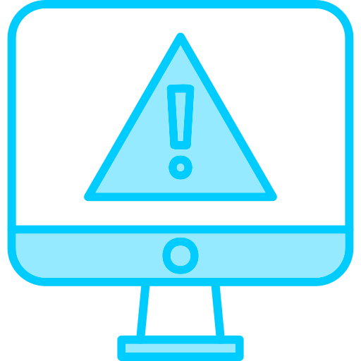 advertencia Generic Blue icono