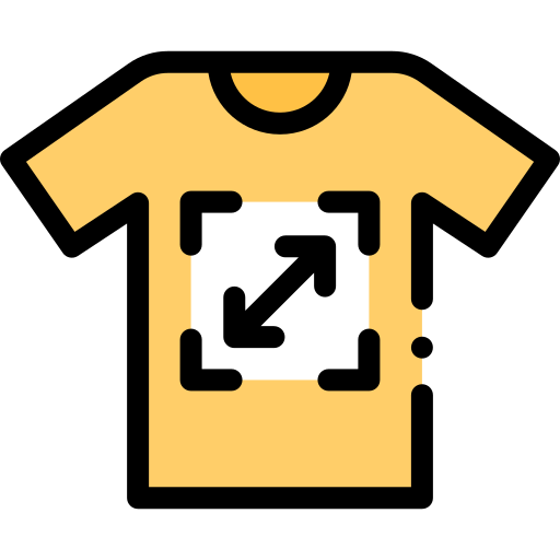 tシャツ Detailed Rounded Lineal color icon