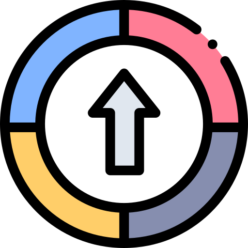Color wheel Detailed Rounded Lineal color icon