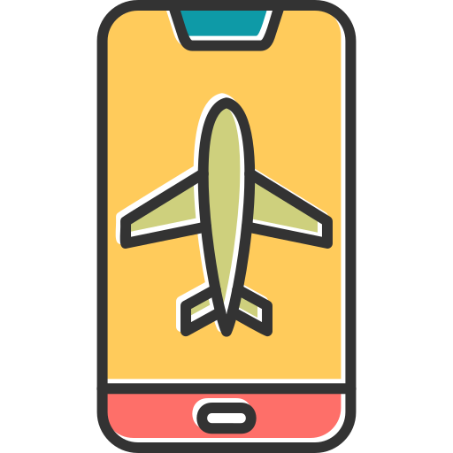 Airplane mode Generic Color Omission icon