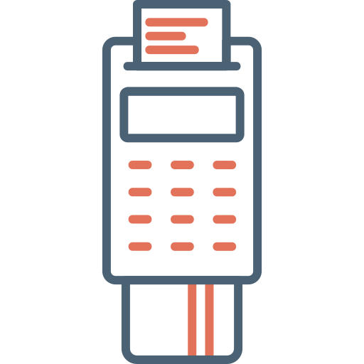 pos-terminal Generic Outline Color icoon