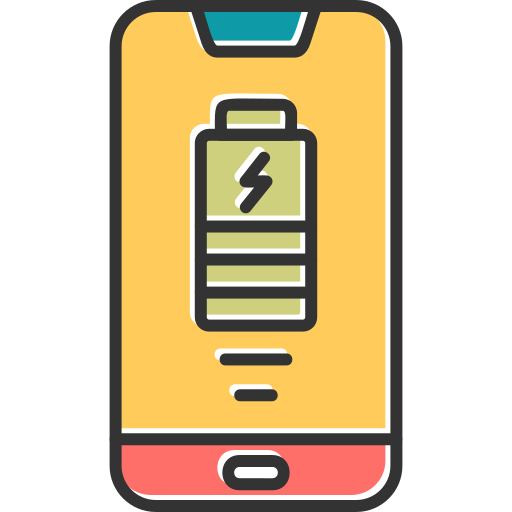 Wireless charger Generic Color Omission icon