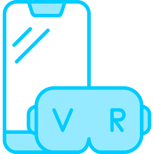 realidade virtual Generic Blue Ícone