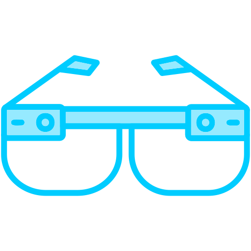 Умные очки Generic Blue иконка