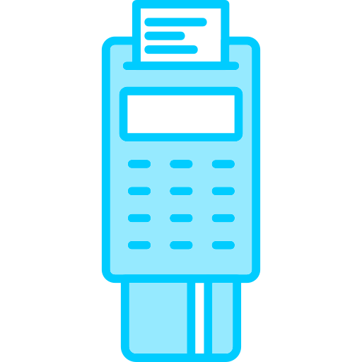 Pos terminal Generic Blue icon