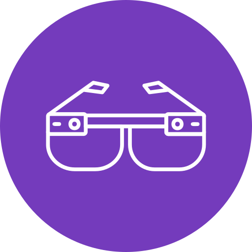 intelligente brille Generic Flat icon