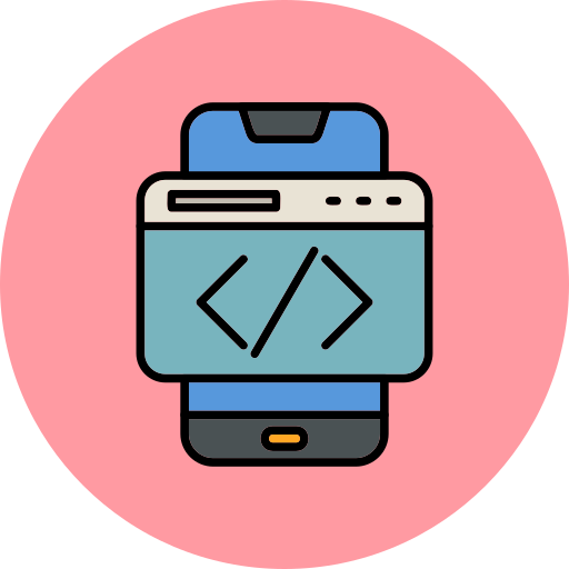 Coding Generic Outline Color icon