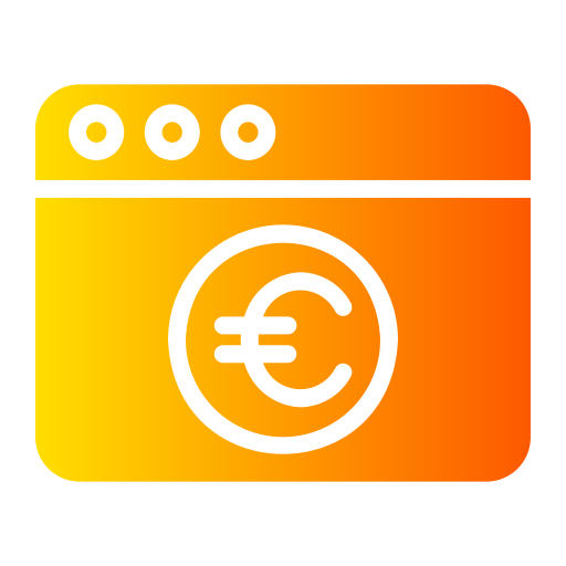 euro Generic Flat Gradient icono